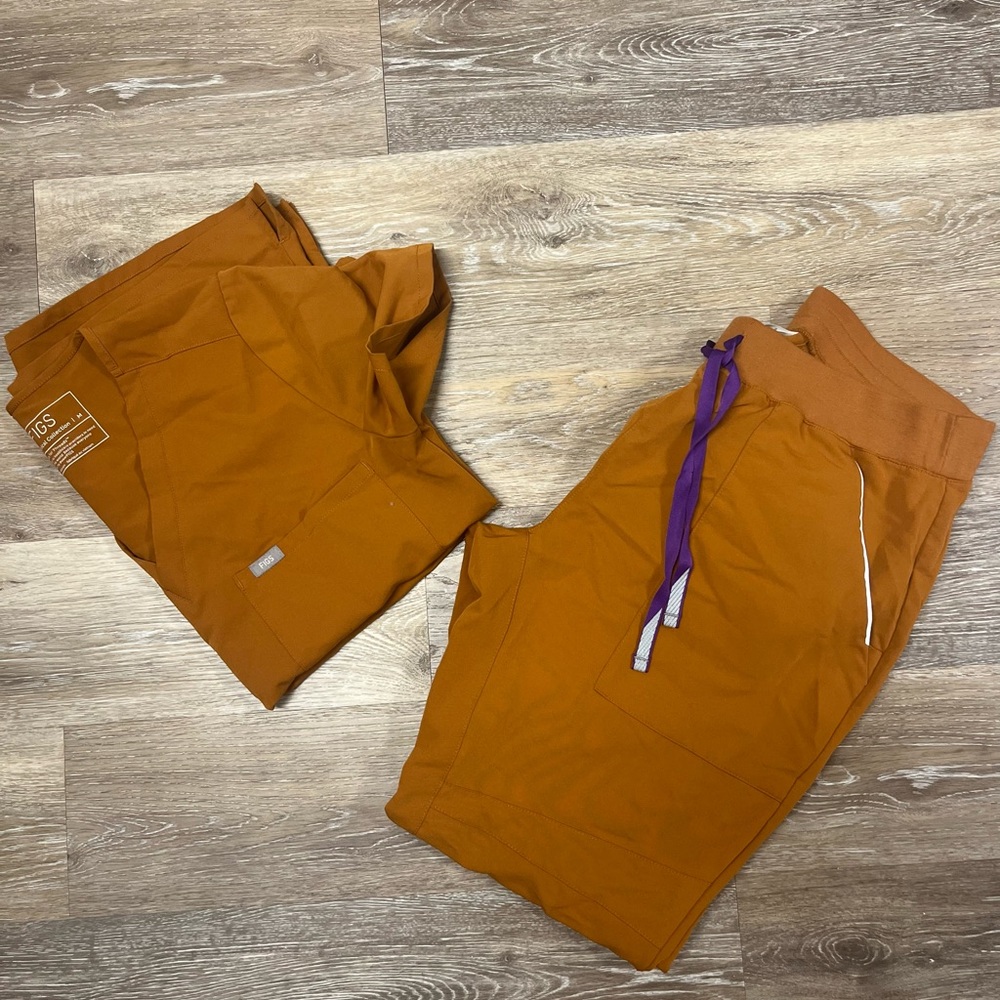Figs scrubs set Atlantic fall Venice pants lp caterina top m